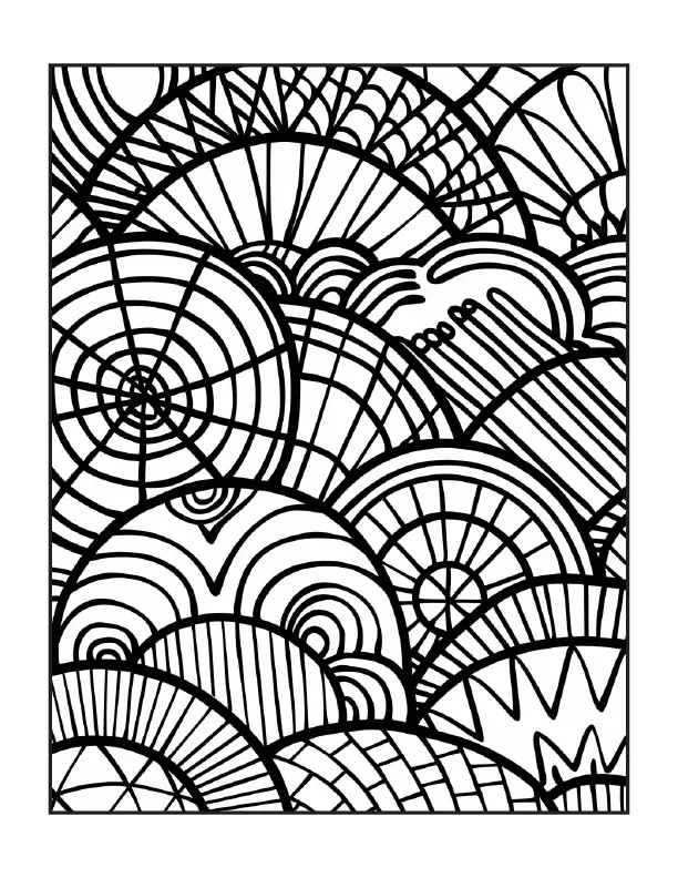 190 Zentangle Coloring Pages for Adults-Robs Books