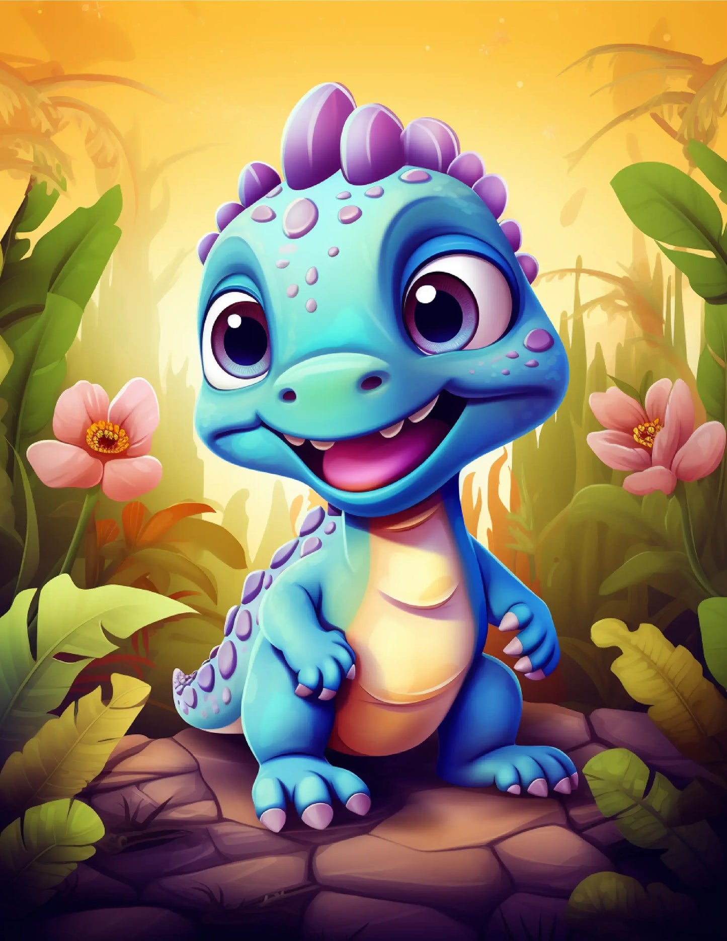 Awesome Dinosaur Coloring Pages For Kids-Robs Books