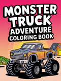 Monster Truck Adventure Coloring Pages - Robs Books