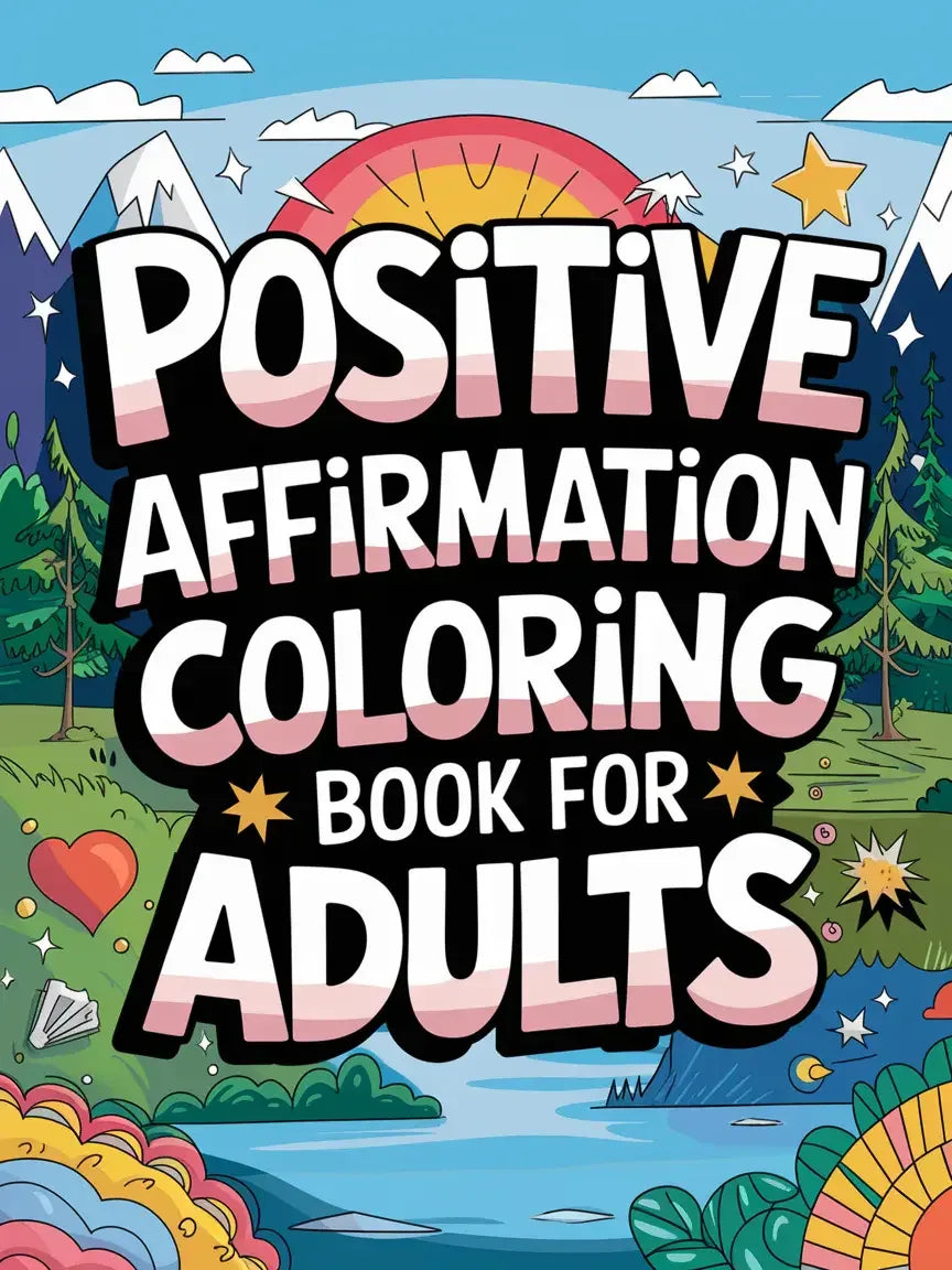 Positive Affirmationg Book for Adults-Robs Books