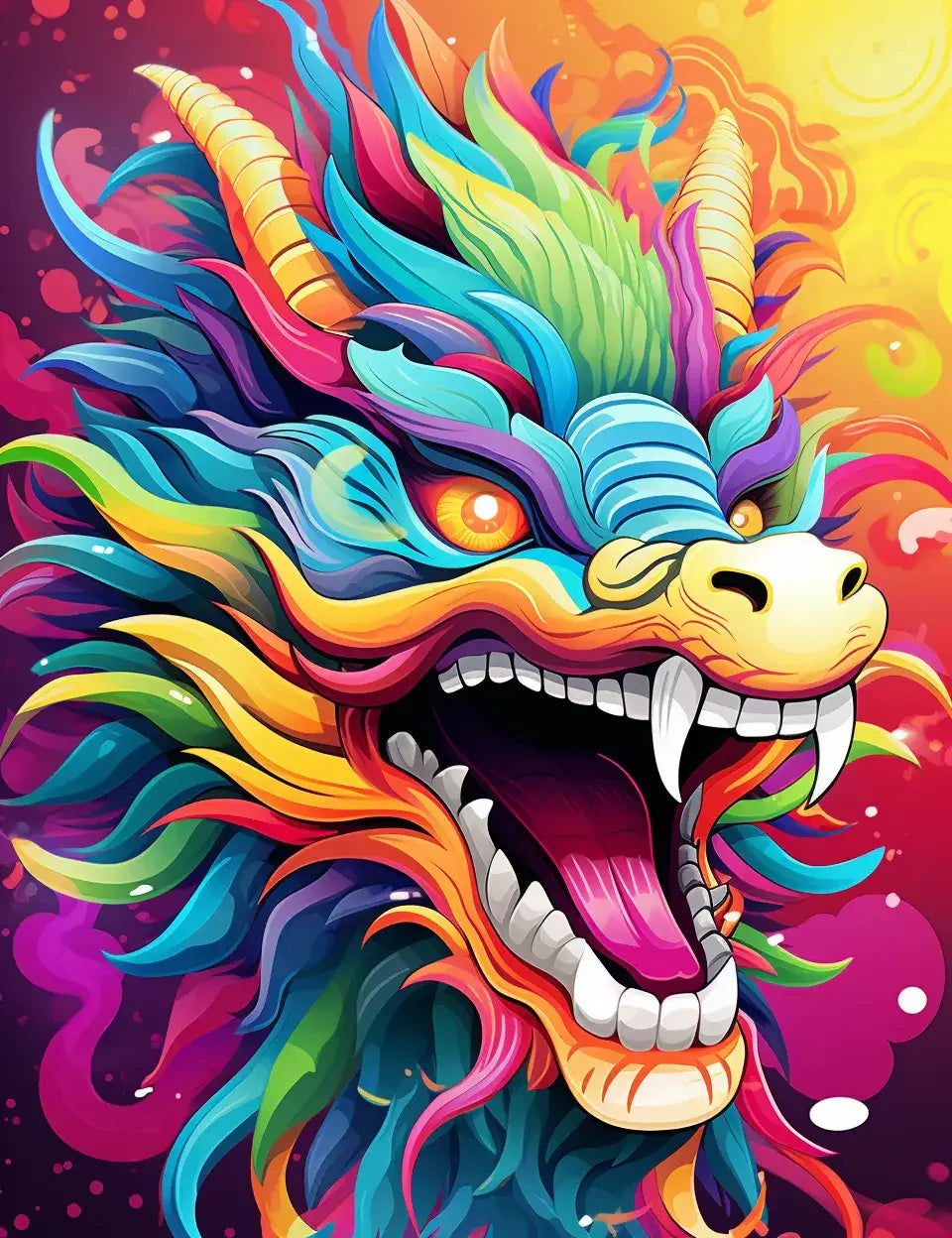 270 Chinese Dragon Coloring Pages For Adults 3-Robs Books