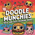 Doodle Munchies Bold Easy Coloring Pages - Robs Books