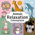 Animals Relaxation Coloring Pages - Robs Books