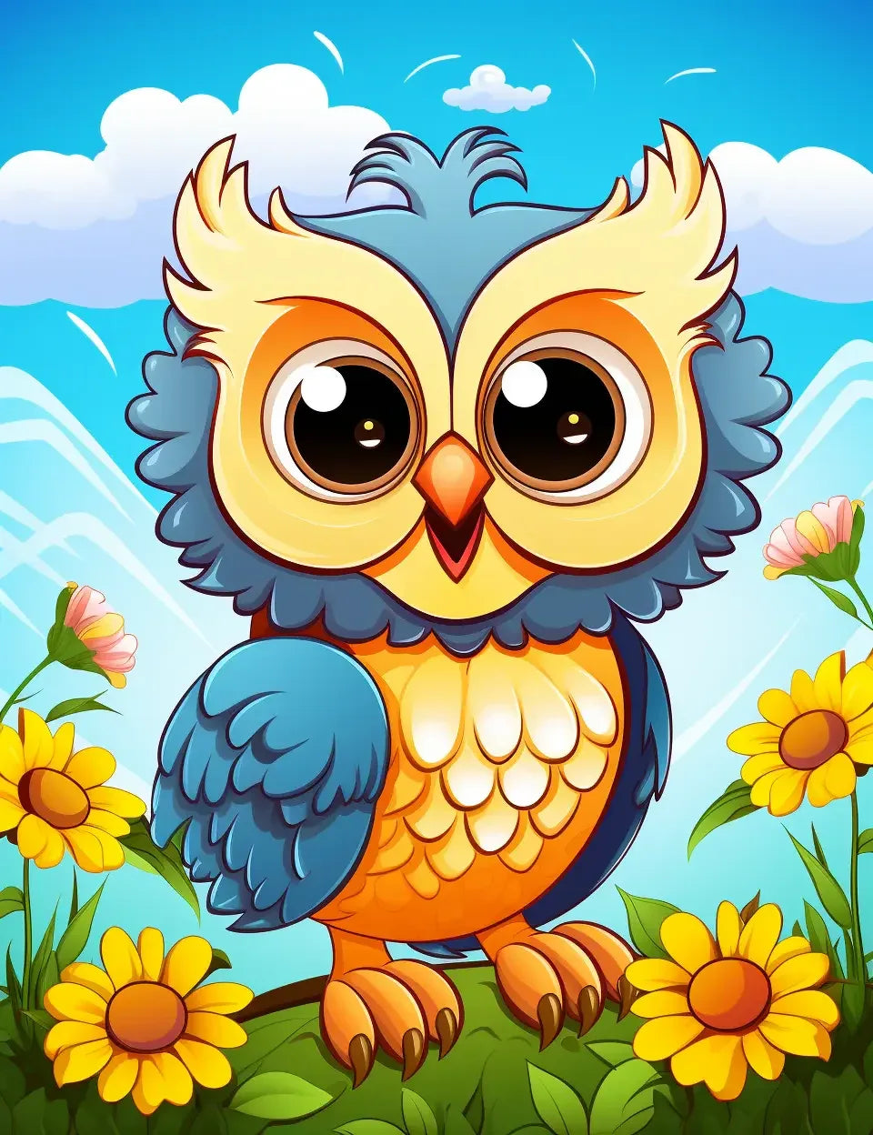 240 Animal and Flower Coloring Pages For Kids-Robs Books