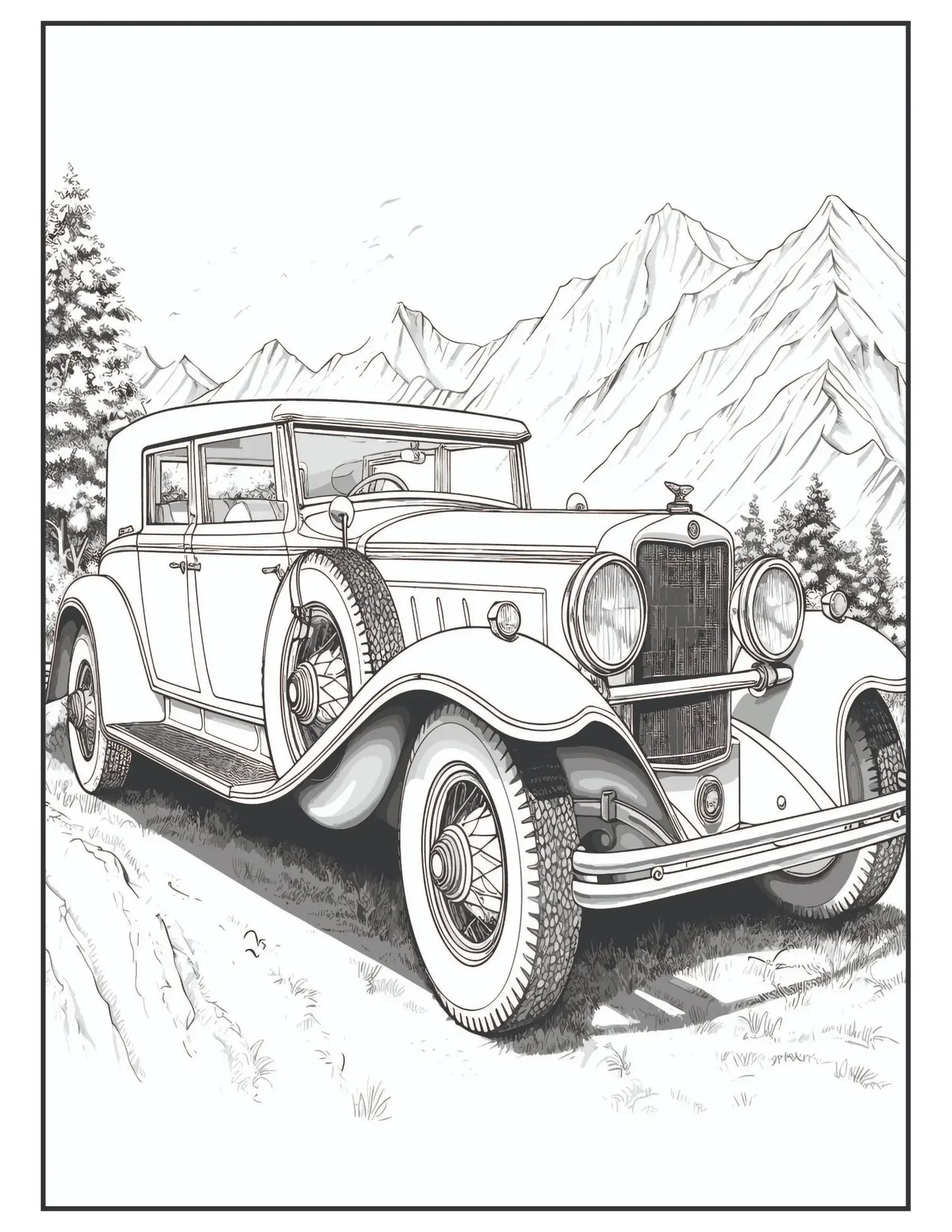 Classic Cars (75 pages)-Robs Books