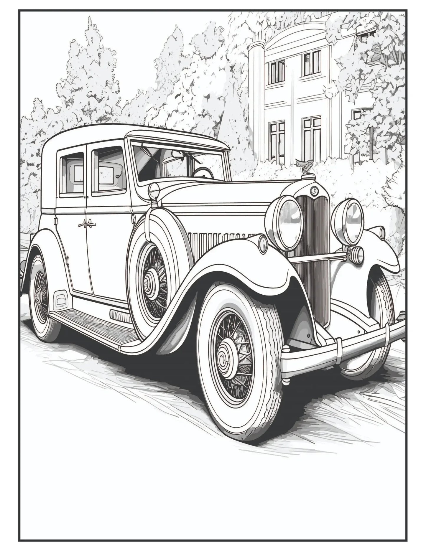 Classic Cars (75 pages)-Robs Books