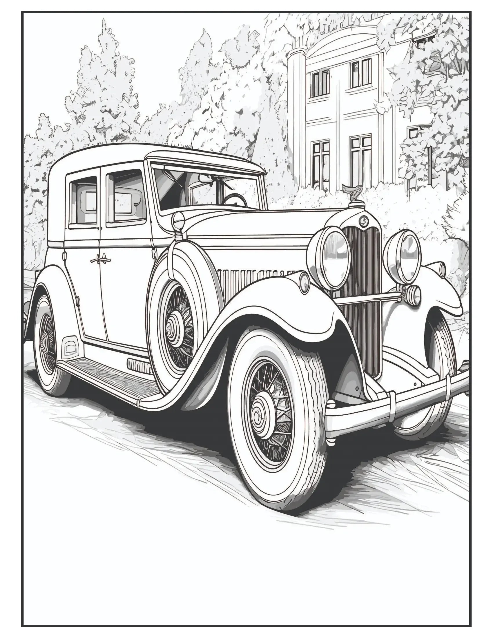 Classic Cars (75 pages)-Robs Books