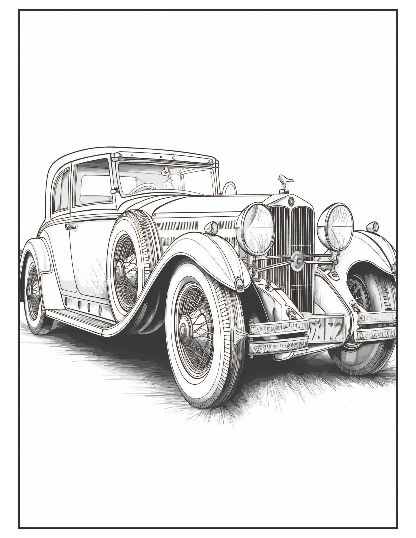 Classic Cars (75 pages)-Robs Books