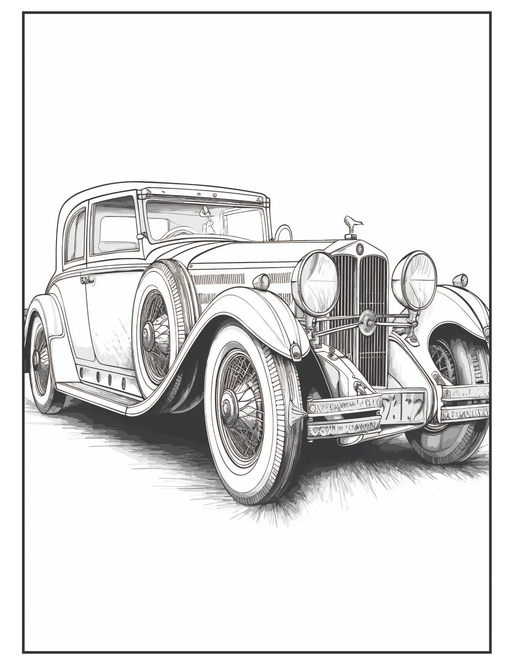 Classic Cars (75 pages)-Robs Books