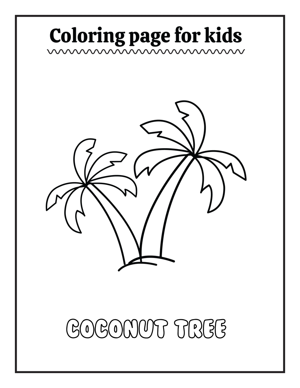 50 Summer Coloring pages for Kids - Robs Books