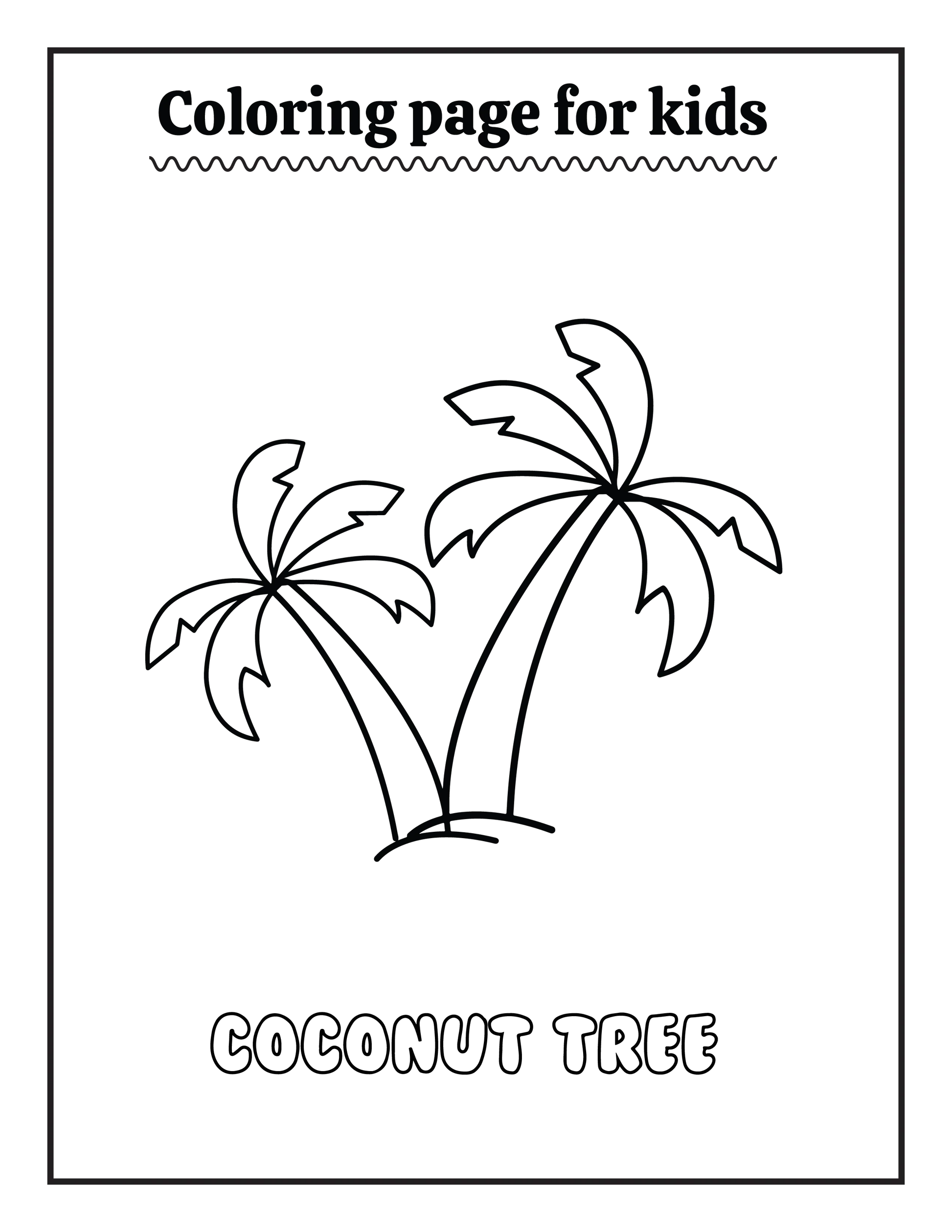 50 Summer Coloring pages for Kids-Robs Books