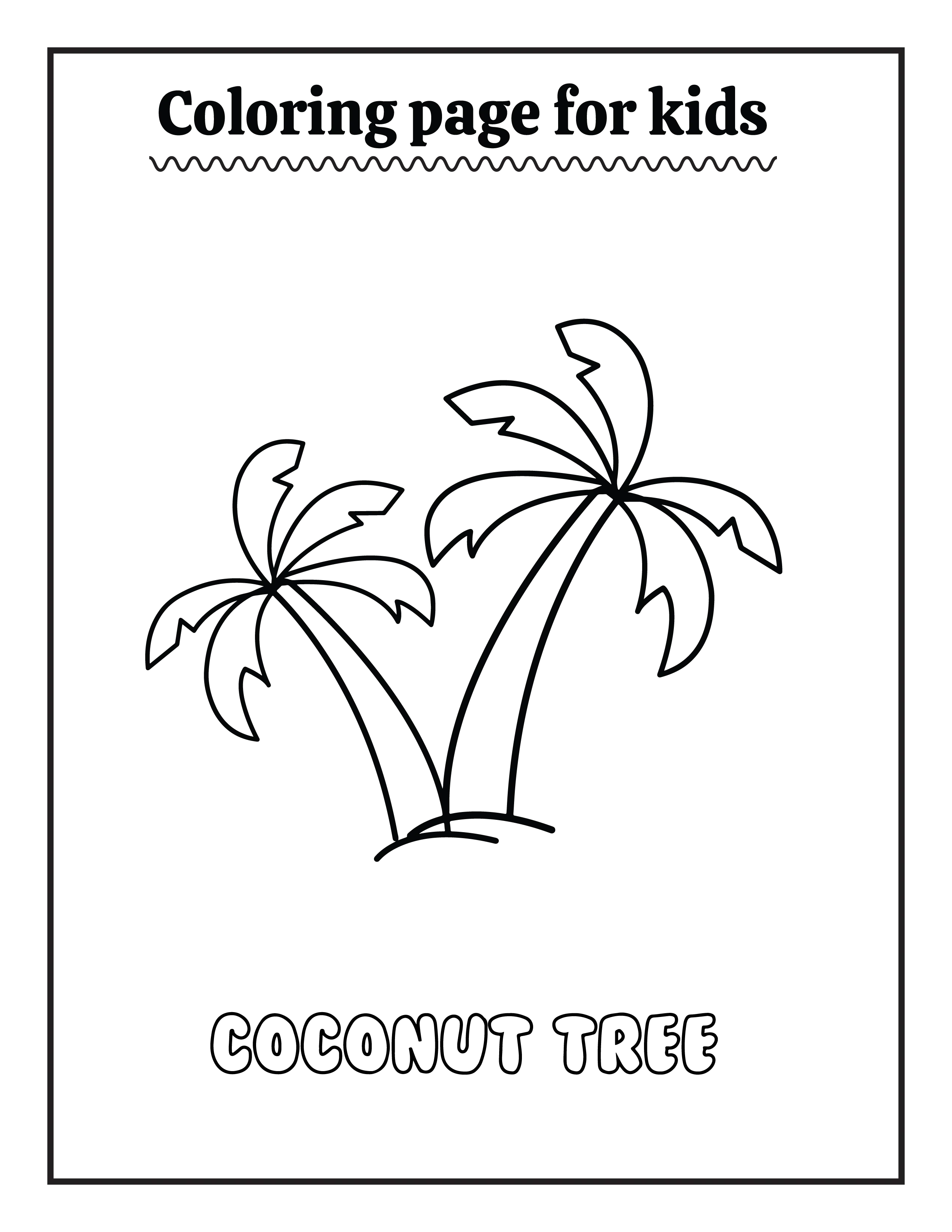 50 Summer Coloring pages for Kids - Robs Books