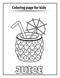 50 Summer Coloring pages for Kids - Robs Books