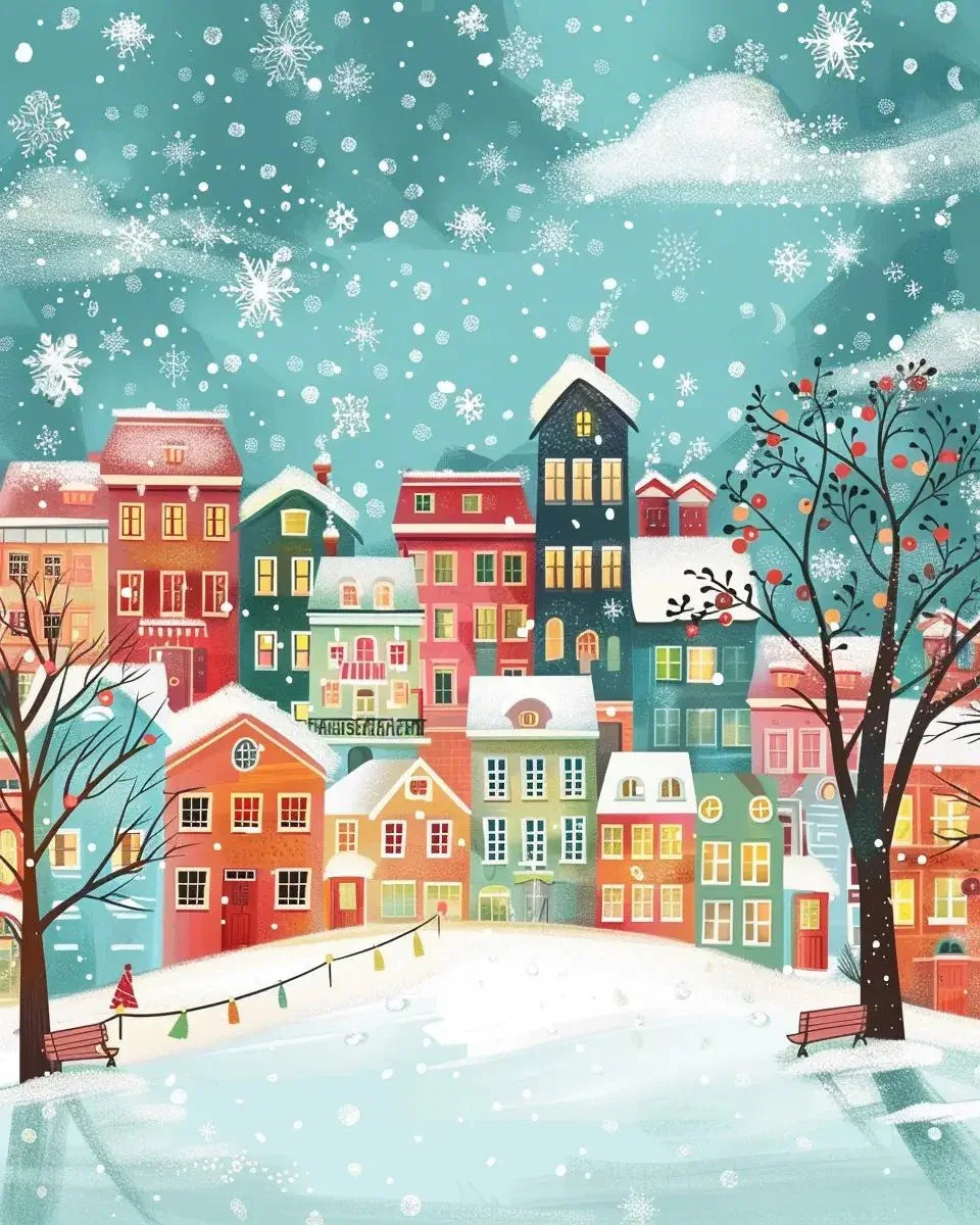 150 Christmas City Coloring Book-Robs Books