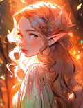 300 Elf Princess Coloring Pages 9 - Robs Books