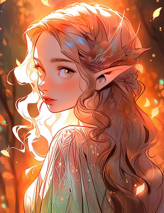 300 Elf Princess Coloring Pages 9-Robs Books