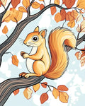110 Squirrel Coloring Book Pages - Robs Books