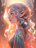 300 Elf Princess Coloring Pages 11 - Robs Books
