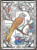 150 Stained Glass Coloring pages 2 - Robs Books