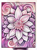100 Flower Coloring Pages 1 - Robs Books