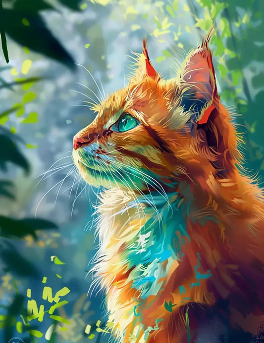 100 Realistic Cat Coloring Pages-Robs Books