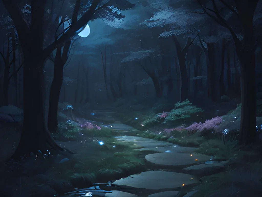 THE MOONLIT MELODY: THE MYSTERY OF THE FALLING STARS-Robs Books