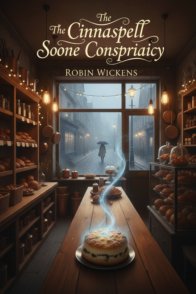 The Cinnaspell Scone Conspiracy Cozy Village Mystery - Robs Books