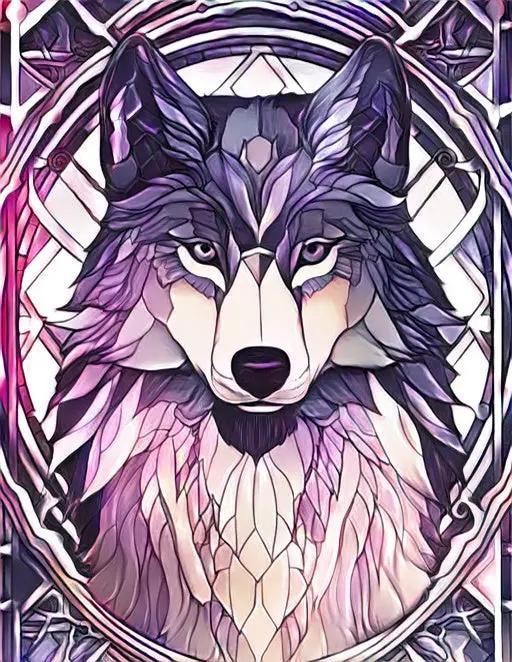 130 Stained Glass Animal Colouring Pages 1-Robs Books