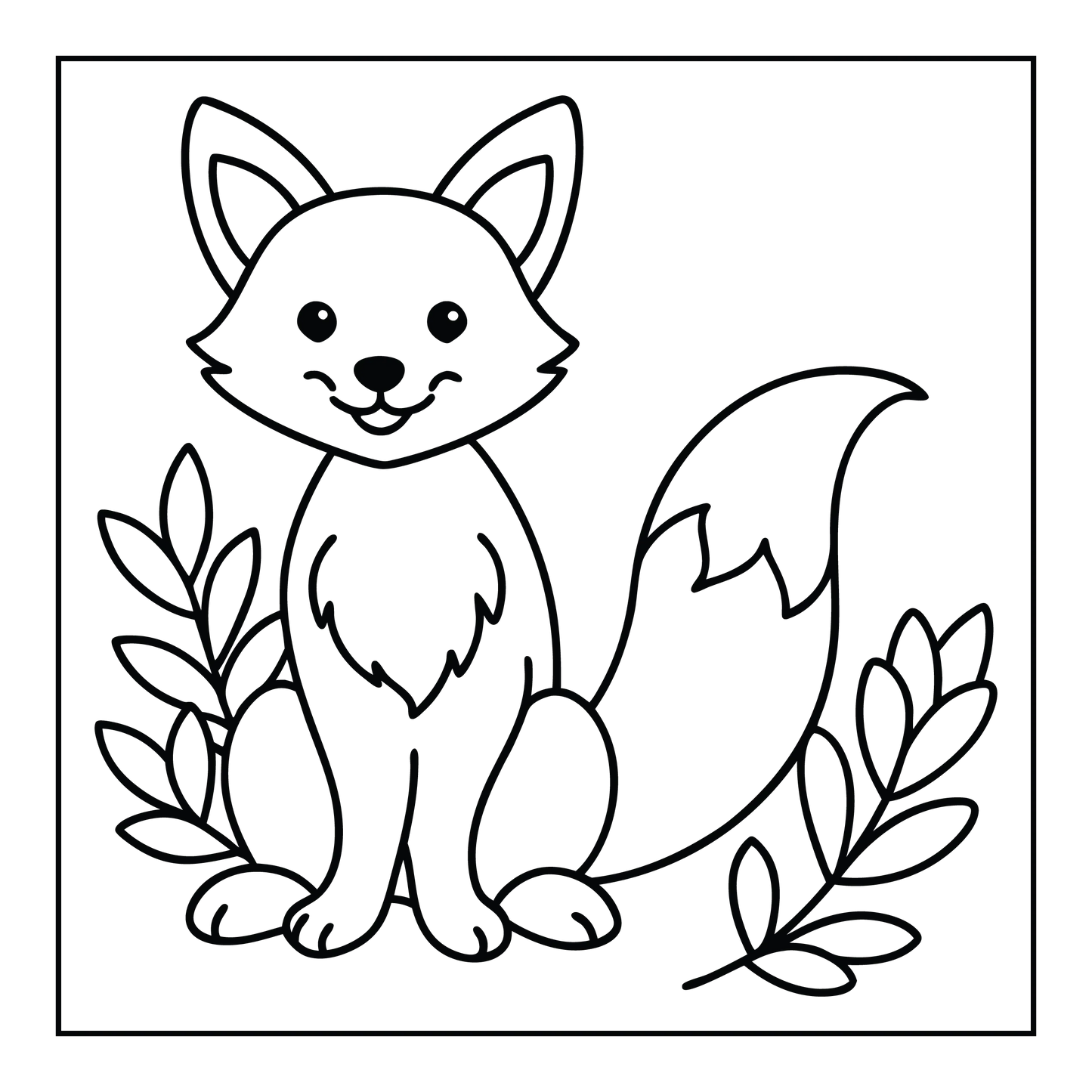 Kawaii vibes coloring book bold and easy-Robs Books