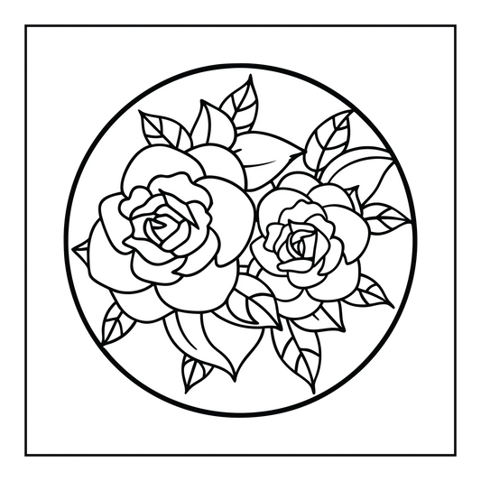 Mandala Bold and Easy Coloring Pages-Robs Books
