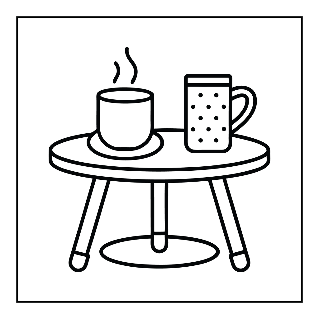 Fuzzy Hygge Cute and Cozy Coloring Book - Robs Books