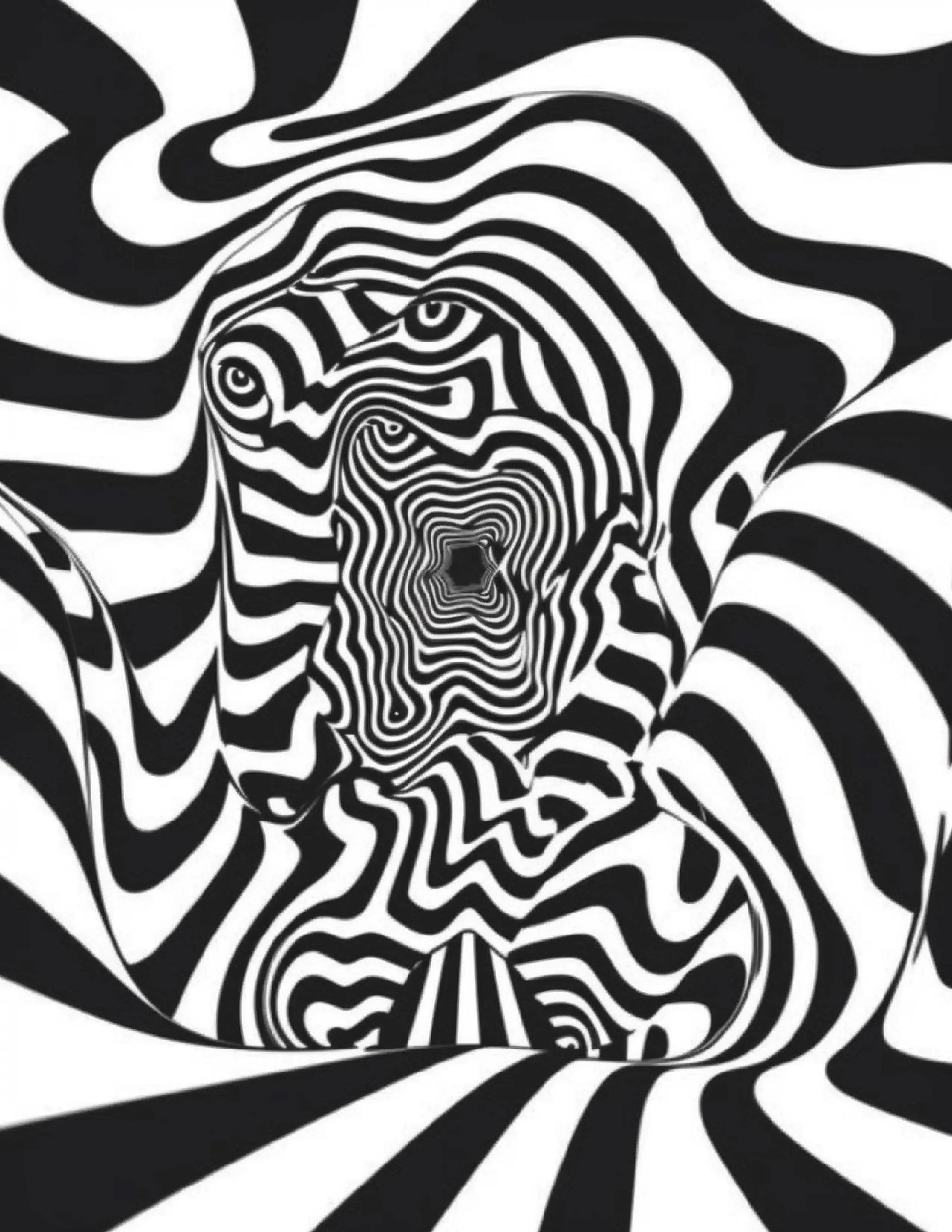 290 Optical Illusions Coloring Pages-Robs Books