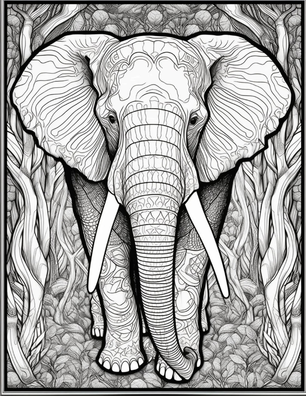 130 Stained Glass Animal Colouring Pages 1 - Robs Books