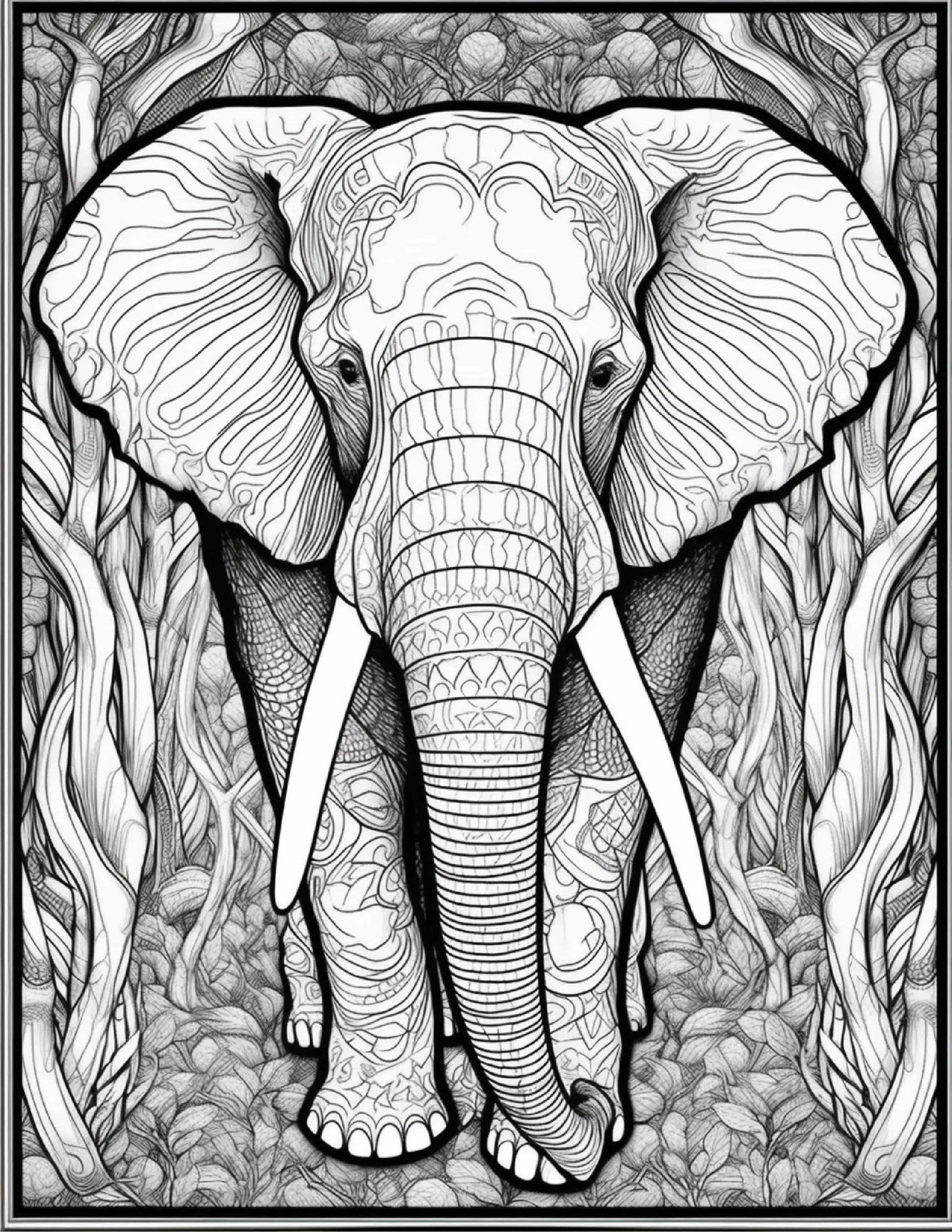 130 Stained Glass Animal Colouring Pages 1 - Robs Books