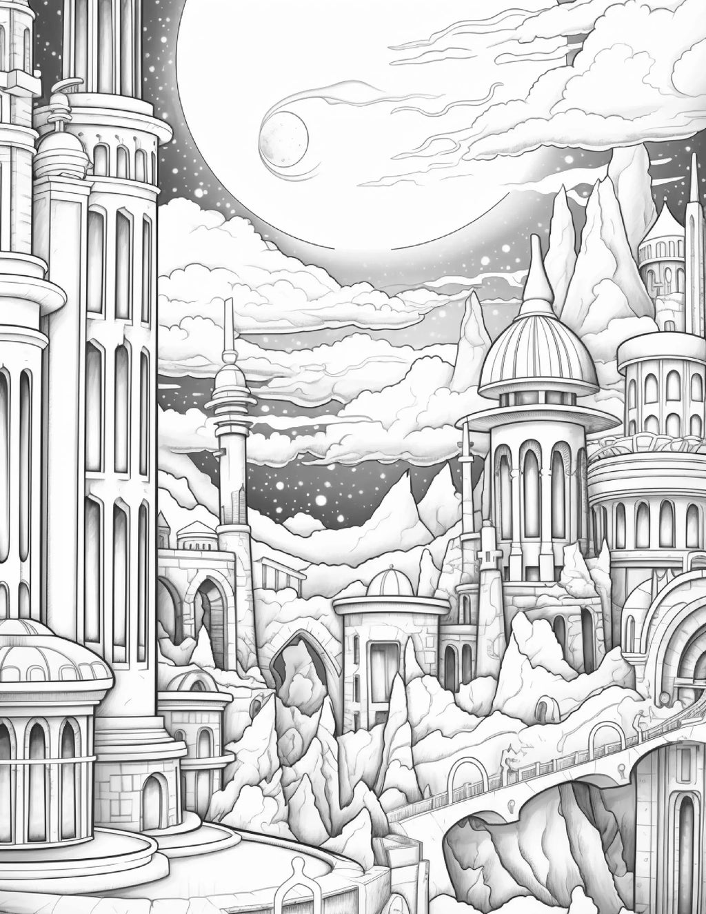 250 World of Wonders Coloring Pages - Robs Books