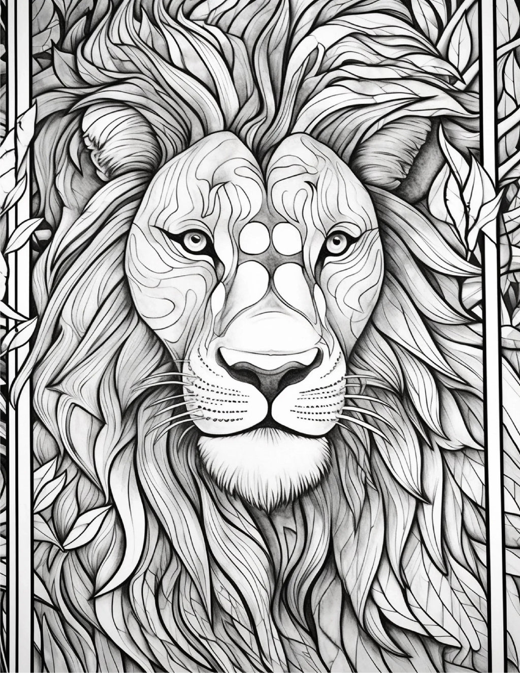 130 Stained Glass Animal Colouring Pages 1 - Robs Books