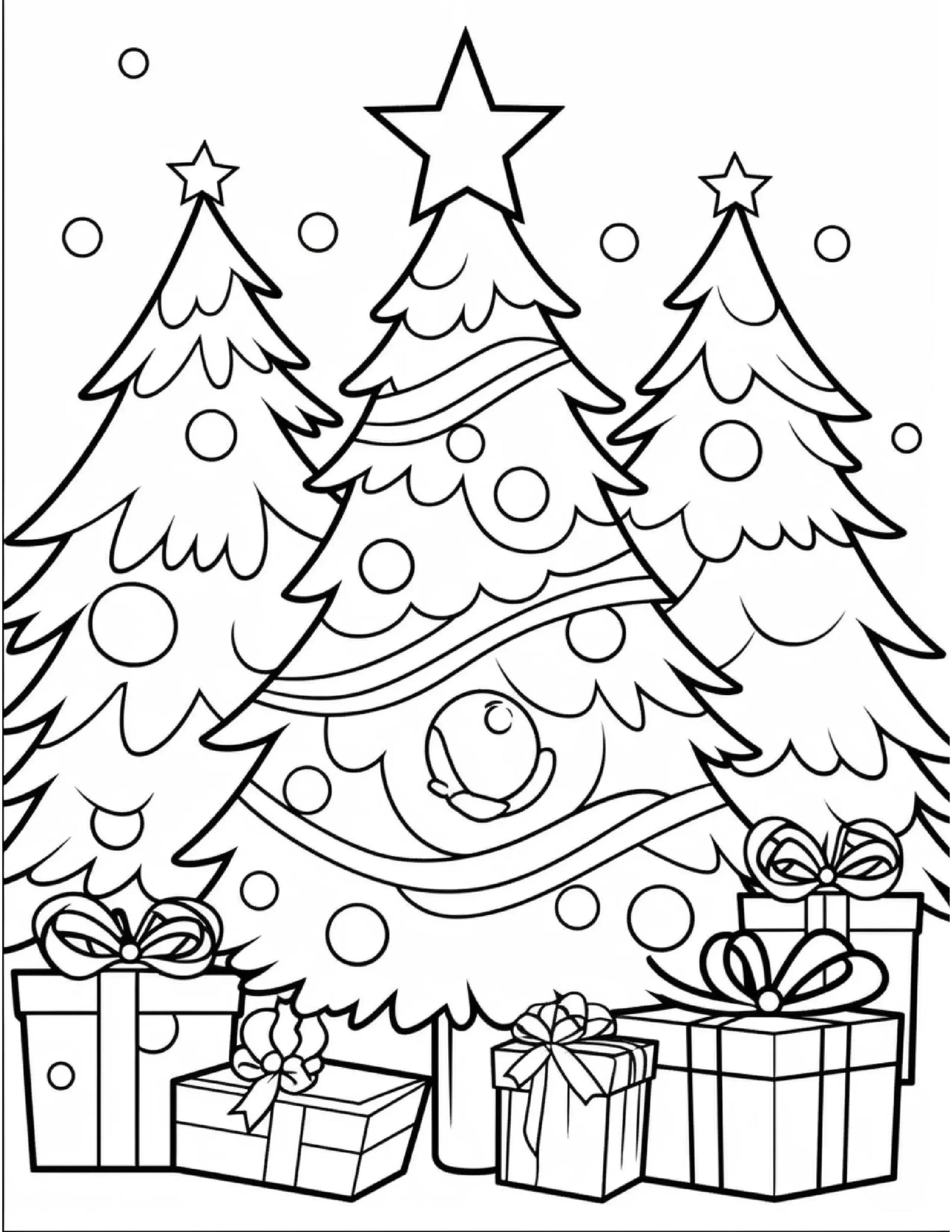 150 Christmas Coloring Pages For Kids 2-Robs Books