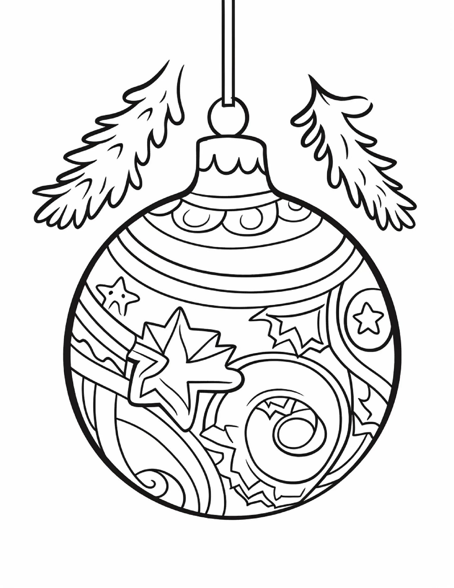 150 Christmas Coloring Pages For Kids 2-Robs Books