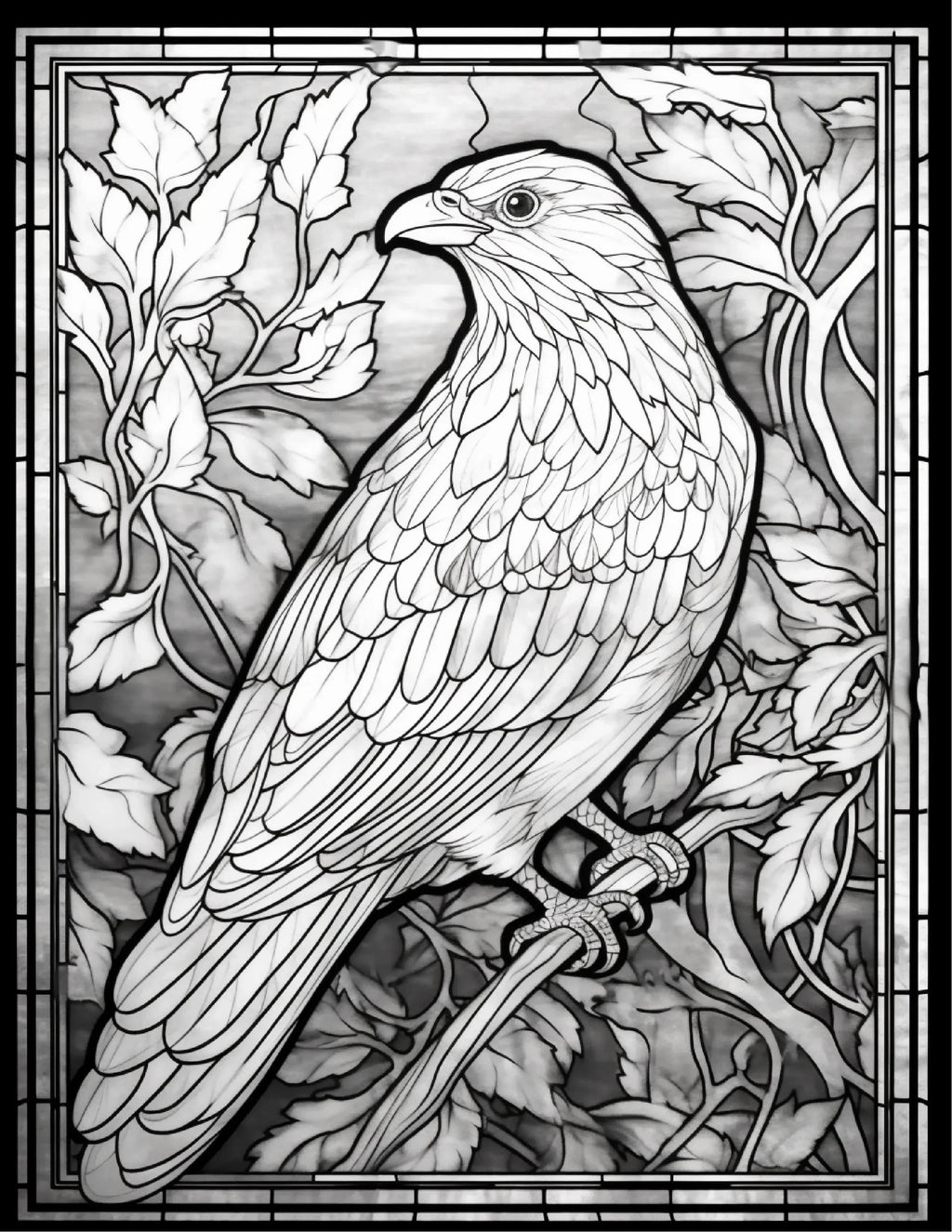 145 Animals Stained Glass Coloring - Robs Books