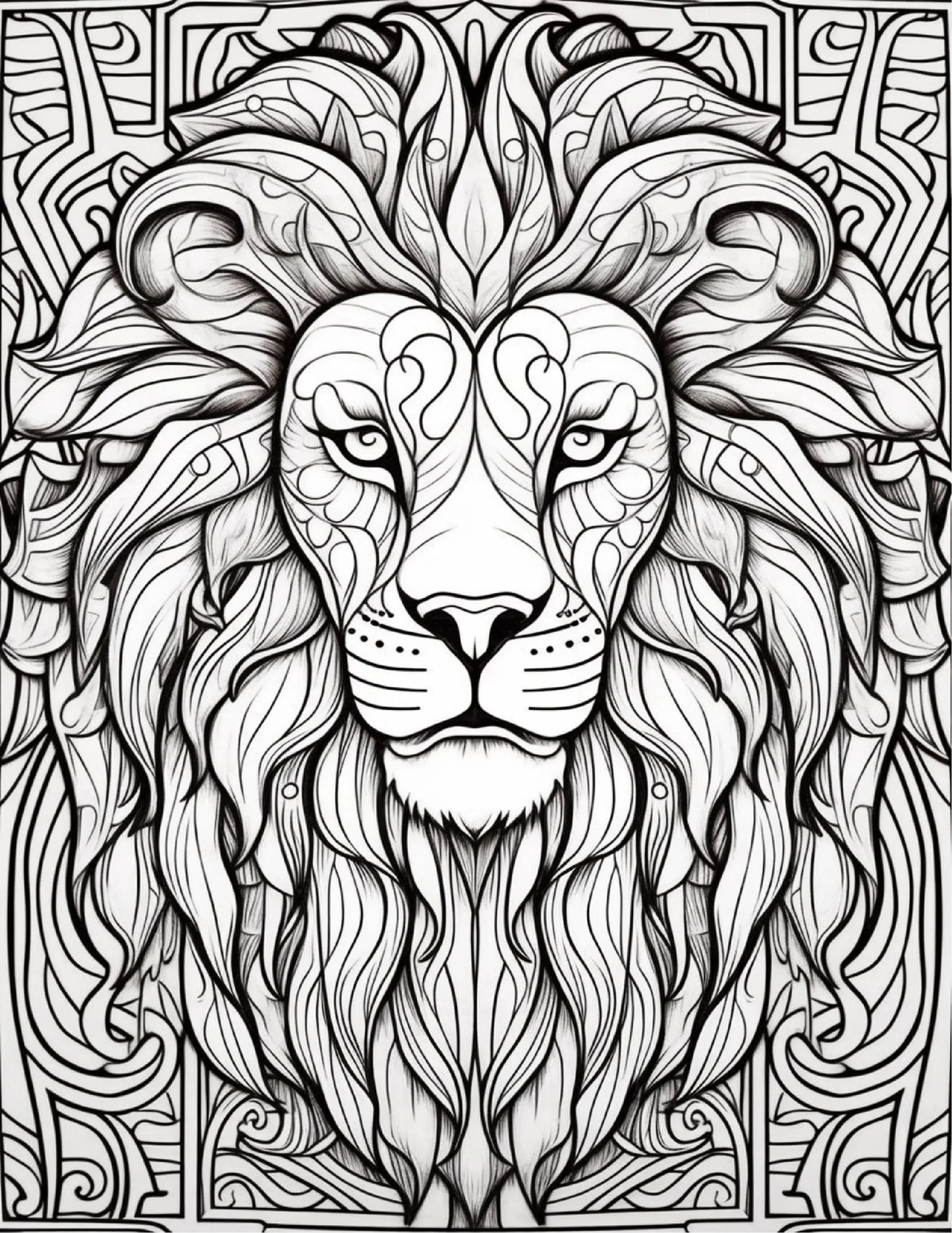 145 Animals Stained Glass Coloring-Robs Books