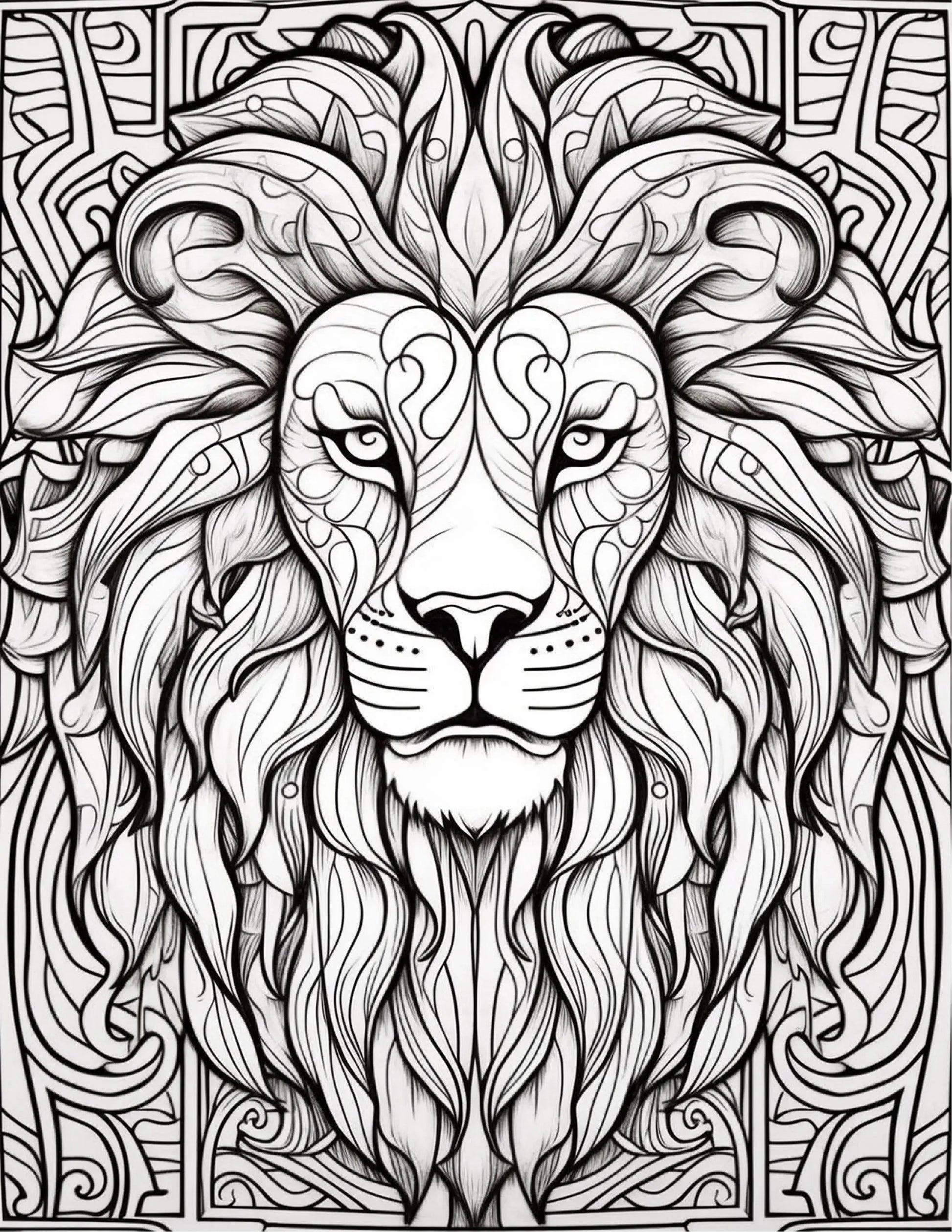 145 Animals Stained Glass Coloring-Robs Books