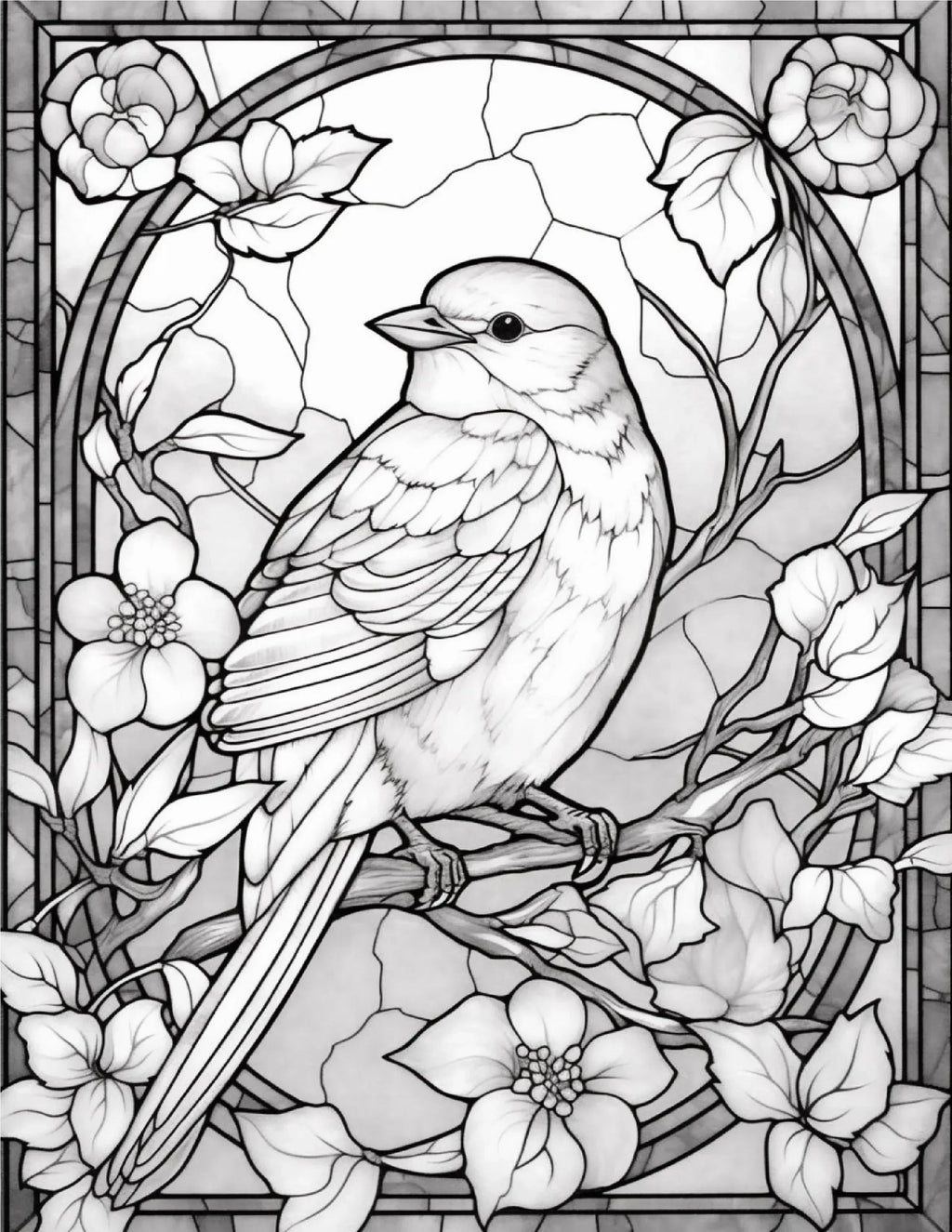 145 Animals Stained Glass Coloring - Robs Books