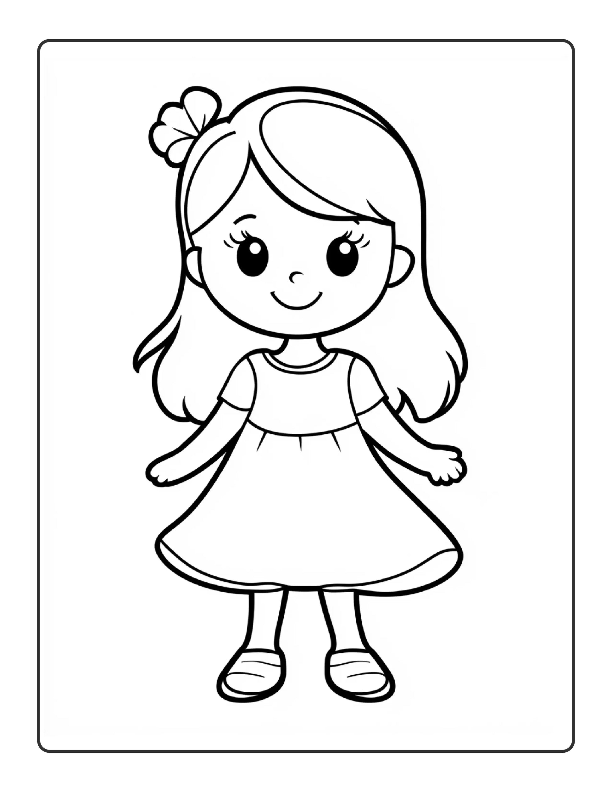 Simple kids Coloring pages 2-Robs Books
