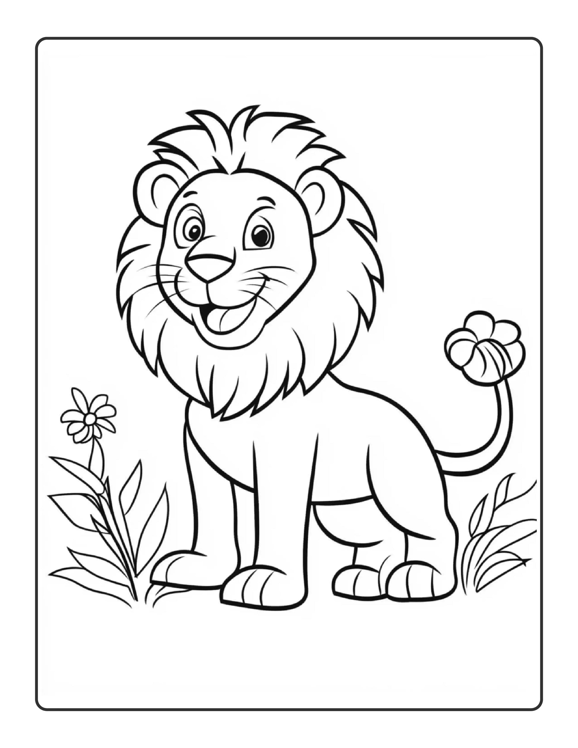 Simple kids Coloring pages 2-Robs Books