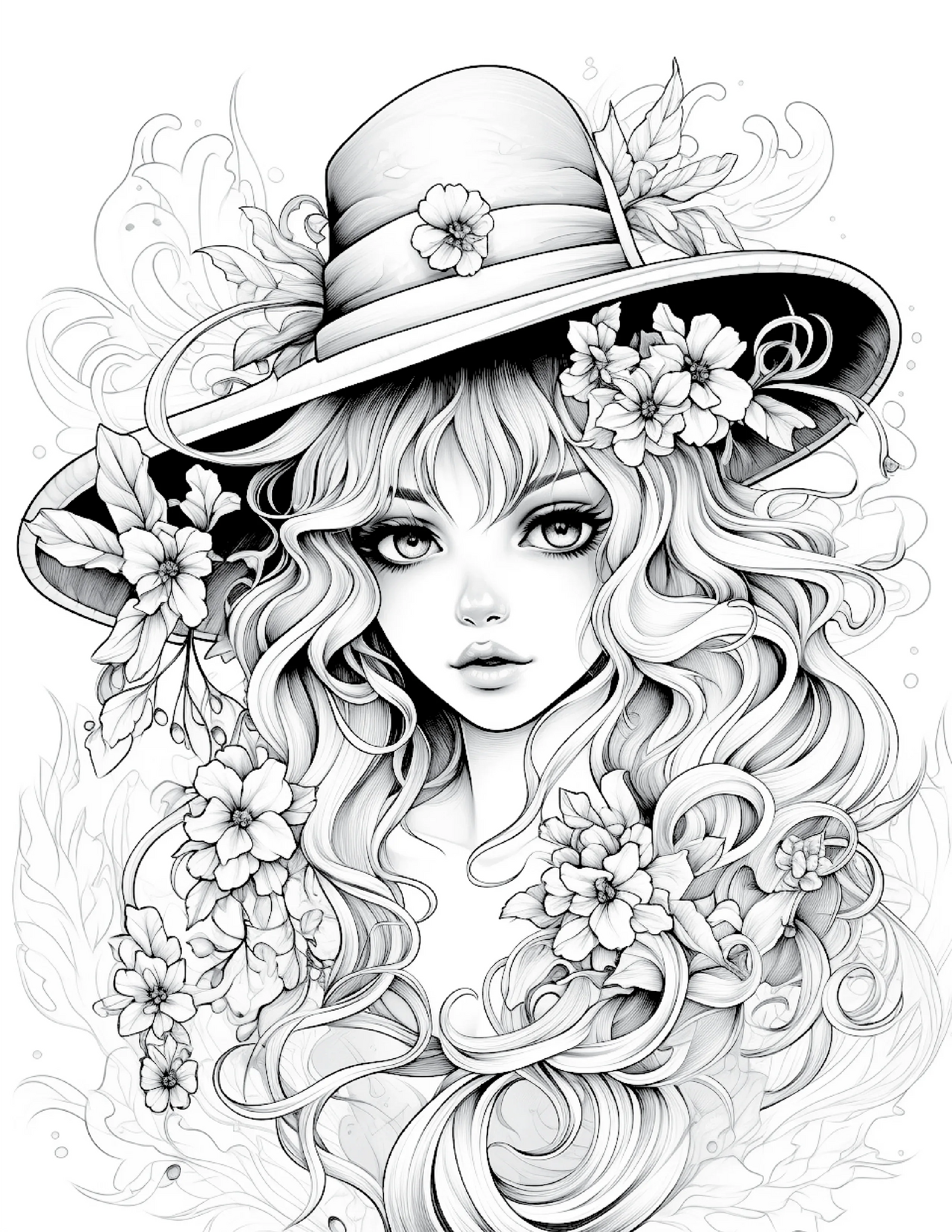 100 Witch Coloring Pages 2-Robs Books