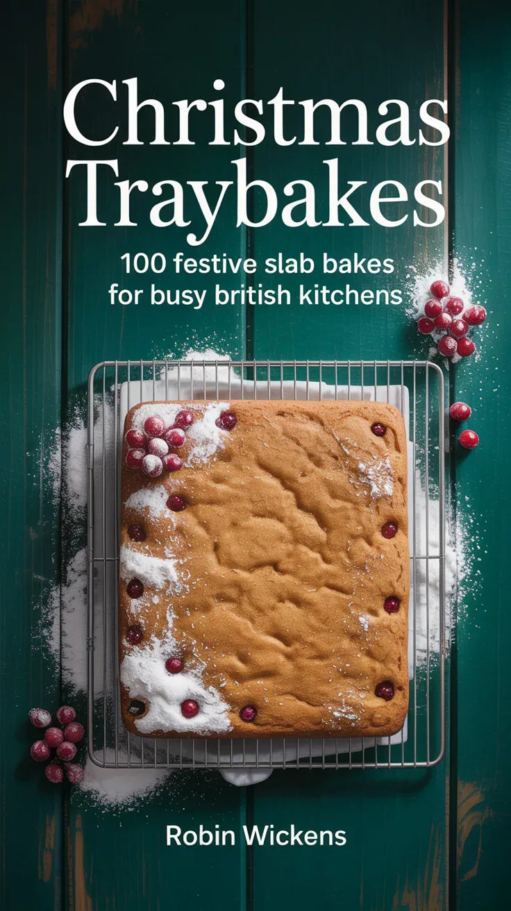 Christmas Traybakes: 100 Festive Slab Bakes for Busy British Kitchens (Illustrated)-Robs Books