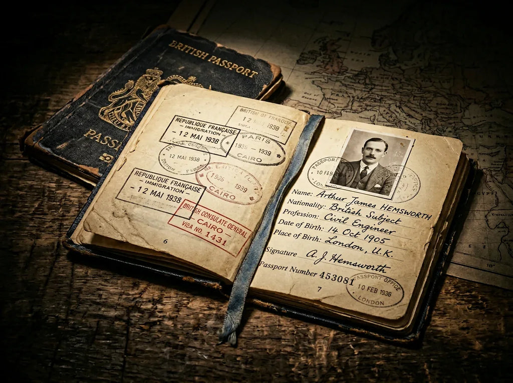 The Passport That Divided the World - Robs Books