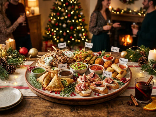 Global Fusion Christmas Party Bites-Robs Books