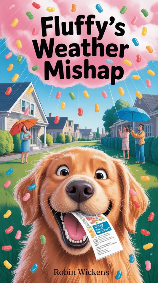 Fluffy's Weather Mishap - The Dog Who Ate the Forecast-Robs Books