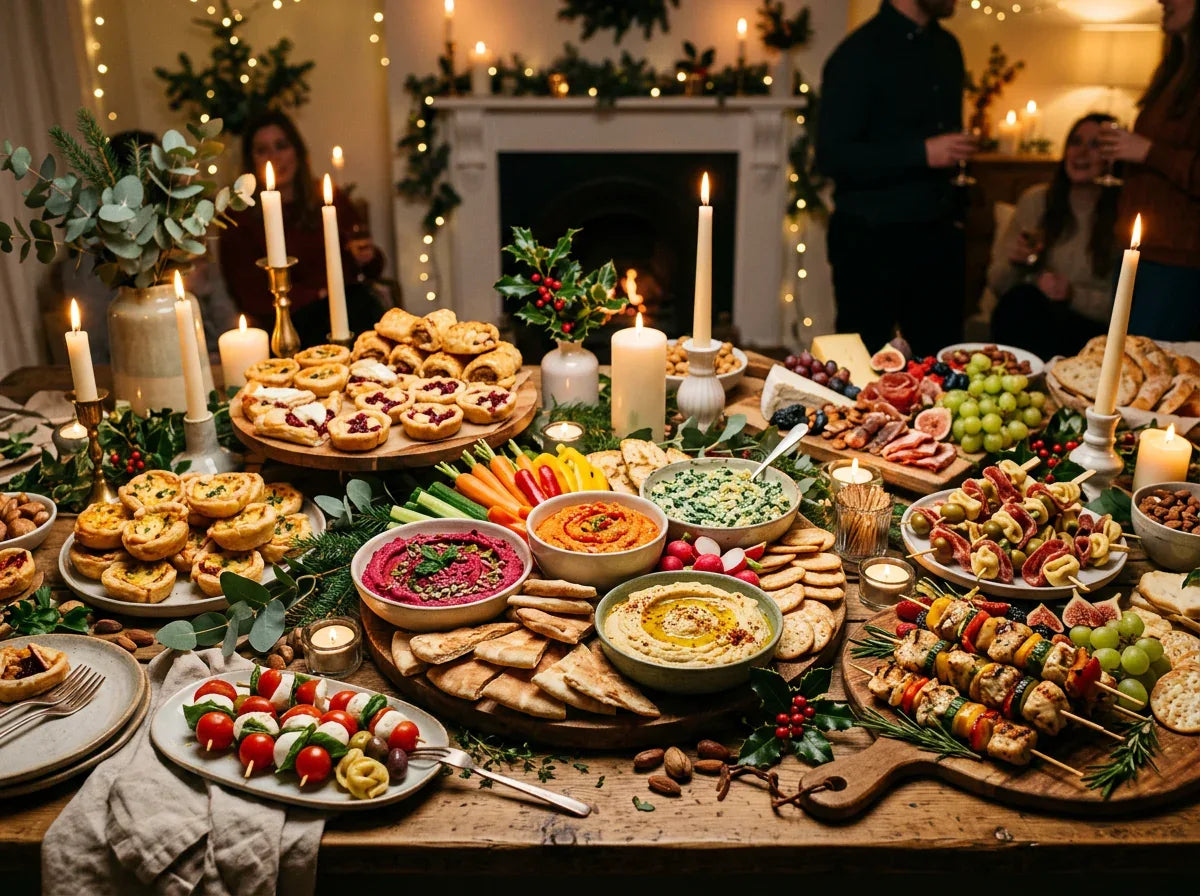 Global Fusion Christmas Party Bites-Robs Books